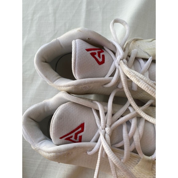 Nike Zoom Freak 1 White Gold Red Sneakers Shoes‎ Mens Size 9 BQ5422-100 - Picture 2 of 6